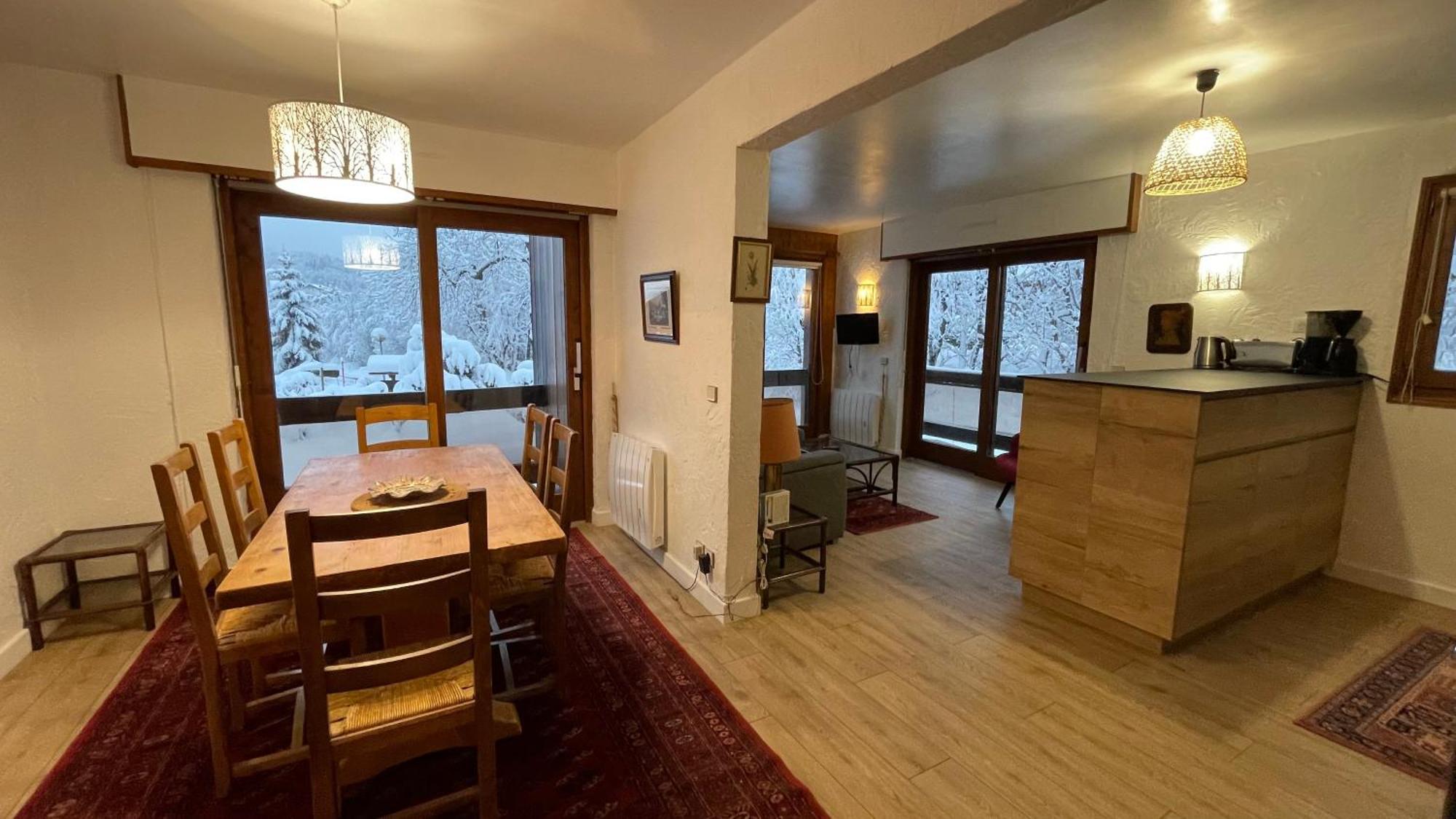 Les Comtes De Savoie - Appartement Renove Proche Du Centre De Megeve Avec Vue Sur Le Mont D'Arbois Esterno foto